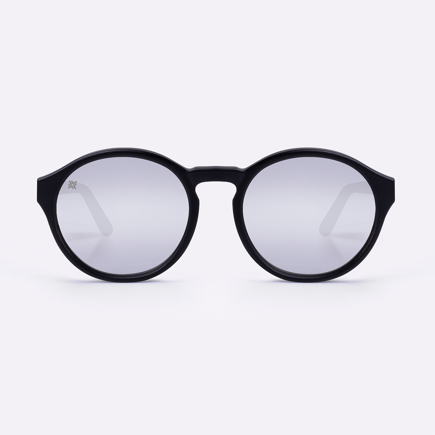 Óculos HUPI Kona Preto Fosco - Lente Prata Óculos HUPI Kona Preto Fosco - Lente Prata