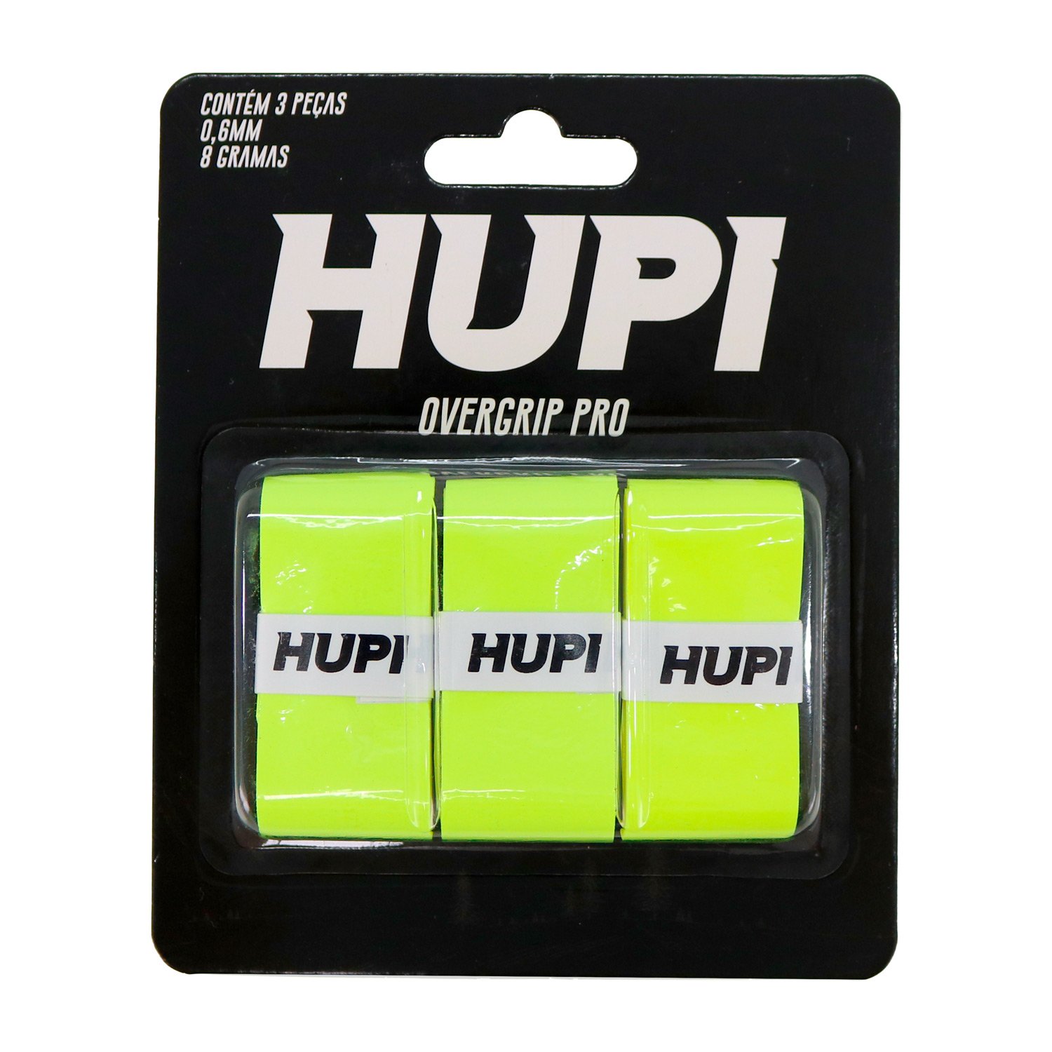 Overgrip HUPI Pro Amarelo Pack 03 Unidades Overgrip HUPI Pro Amarelo Pack 03 Unidades
