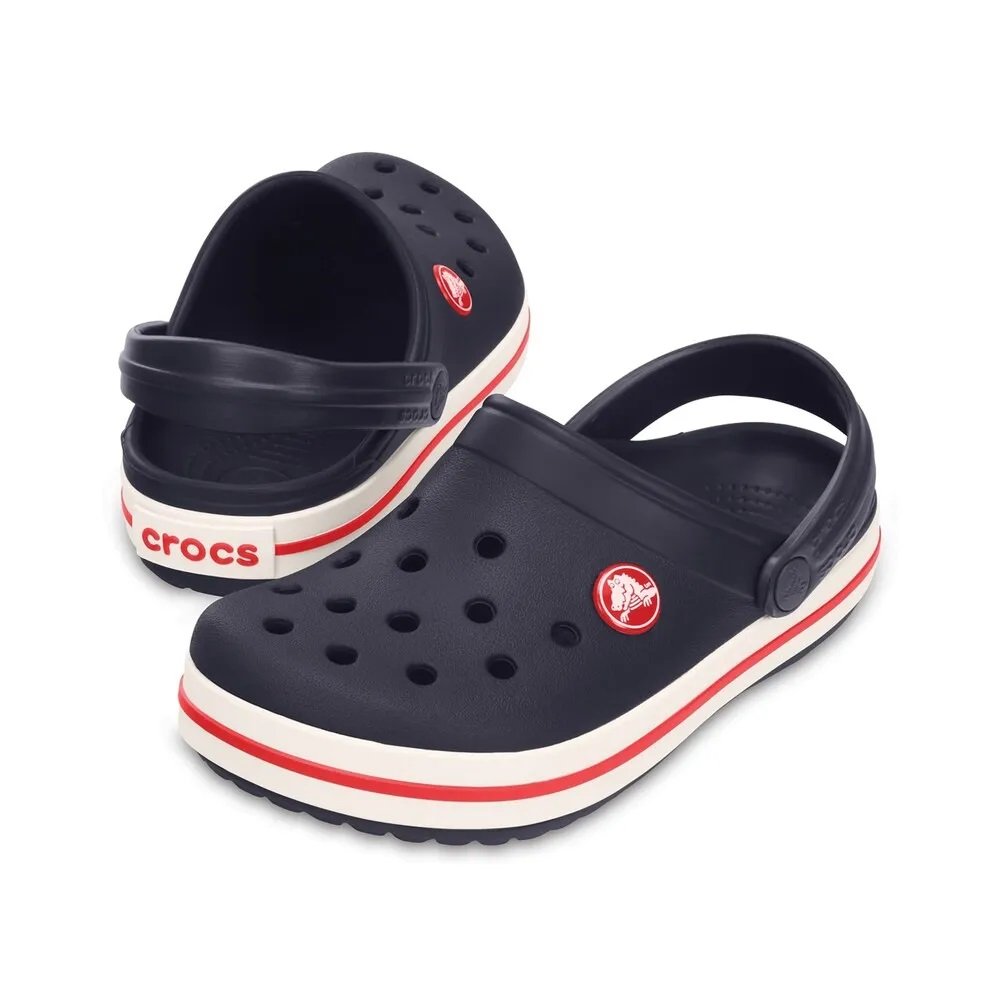 Sandália Crocs Crocband Clog Azul Marinho Infantil Sandália Crocs Crocband Clog Azul Marinho Infantil