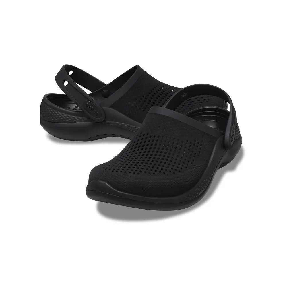 Sandália Crocs LiteRide 360 Clog Preto Masculino Sandália Crocs LiteRide 360 Clog Preto Masculino