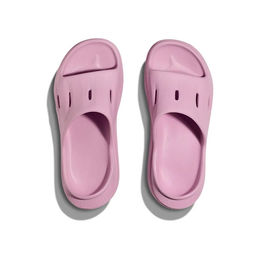 Chinelo Hoka Ora Recovery Slide 3 Rosa Unissex Chinelo Hoka Ora Recovery Slide 3 Rosa Unissex