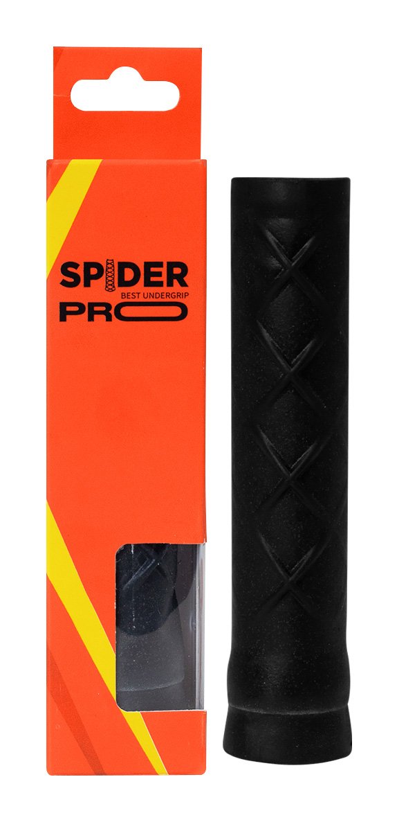 Spider Undergrip Pro Extra Fino com Copo Preto Spider Undergrip Pro Extra Fino com Copo Preto