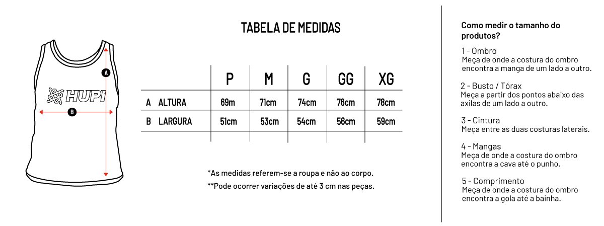 Regata Masculina HUPI Zulzão