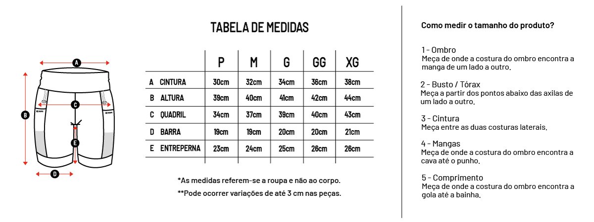 Bermuda de Compressão Feminina HUPI Edge Longa