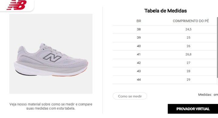 Tênis New Balance Infinion 1080 v15 Masculino Cinza Claro