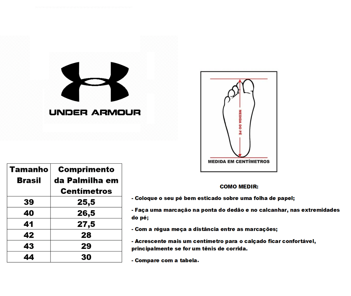 Tênis de Corrida Under Armour Pacer Azul Tênis de Corrida Under Armour Pacer Azul