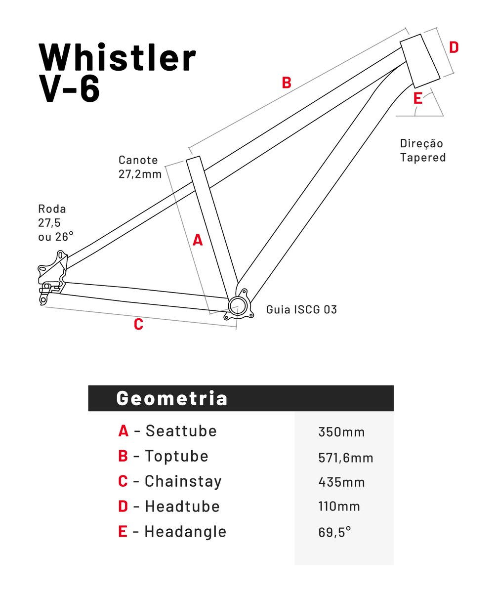 Quadro HUPI Whistler V6 Preto Horizontal Quadro HUPI Whistler V6 Preto Horizontal