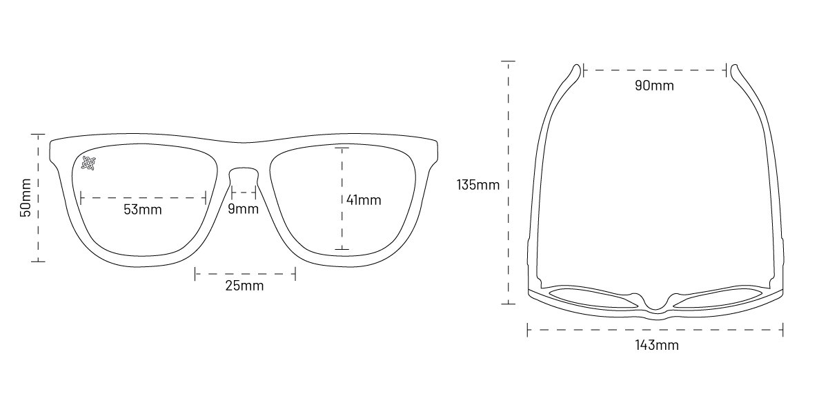 Óculos de Sol HUPI Guaru Preto