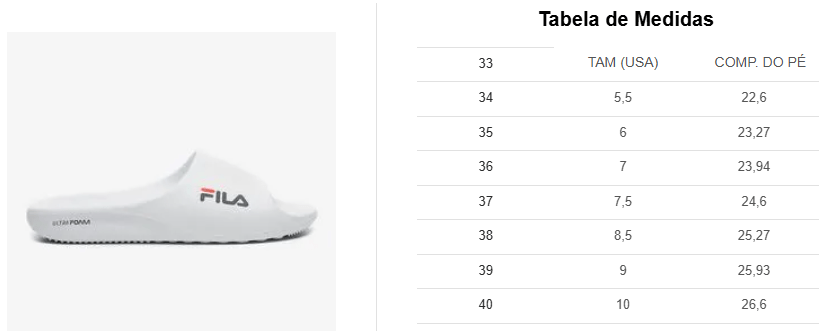 Chinelo Fila Slipper Drifter Foam Masculino Preto Chinelo Fila Slipper Drifter Foam Masculino Preto