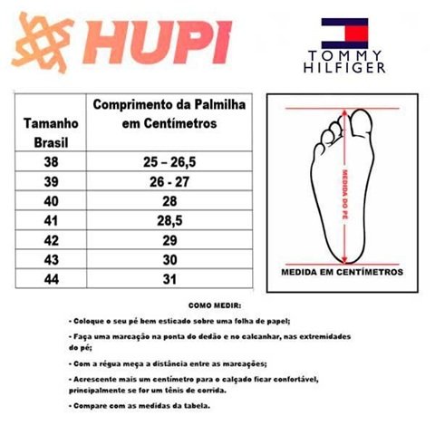 Chinelo Tommy Hilfiger Beach Azul Marinho