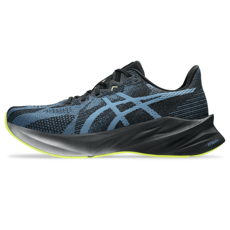Tênis ASICS Dynablast 5 Masculino Preto/Azul Tênis ASICS Dynablast 5 Masculino Preto/Azul