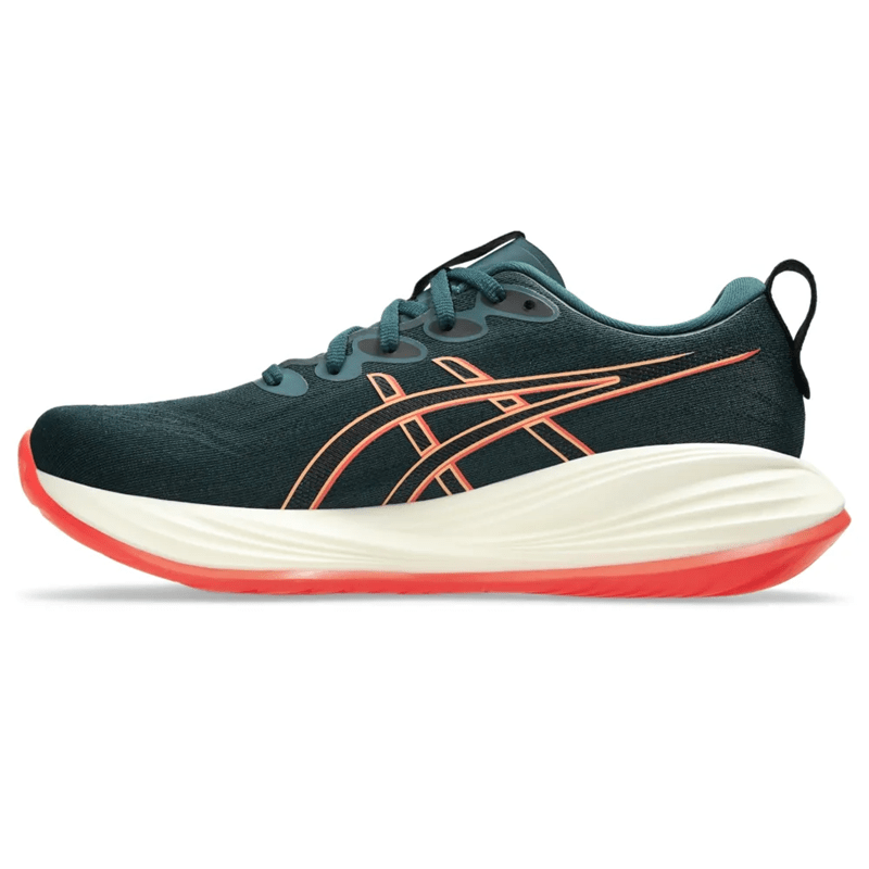 Tênis ASICS GEL-Cumulus 27 Masculino Verde/Laranja Tênis ASICS GEL-Cumulus 27 Masculino Verde/Laranja