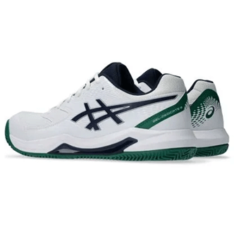 Tênis ASICS GEL-Dedicate 8 Clay Masculino - Branco/Azul Tênis ASICS GEL-Dedicate 8 Clay Masculino - Branco/Azul
