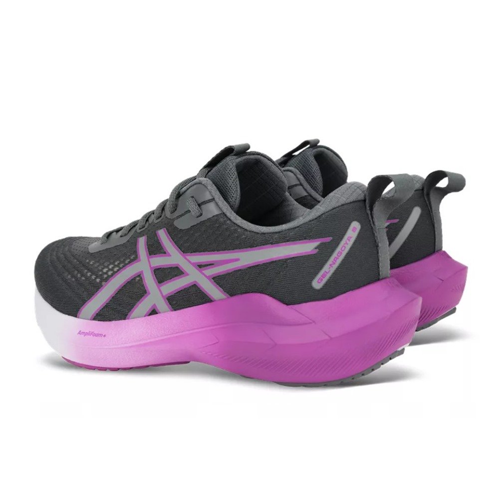 Tênis ASICS Gel Nagoya 8 Feminino Cinza/Roxo Tênis ASICS Gel Nagoya 8 Feminino Cinza/Roxo