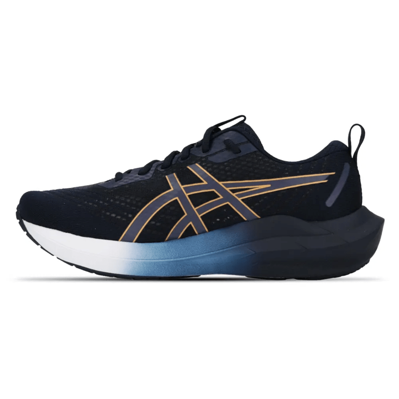 Tênis ASICS GEL-Nagoya 8 Masculino Azul Marinho/Dourado Tênis ASICS GEL-Nagoya 8 Masculino Azul Marinho/Dourado