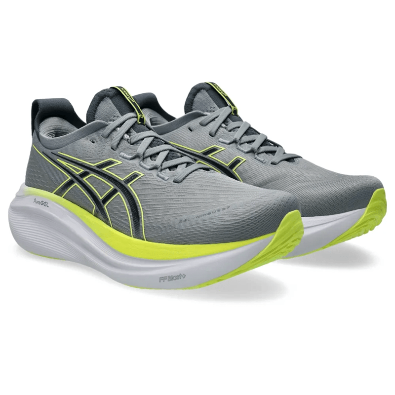 Tênis ASICS GEL-Nimbus 27 Masculino - Cinza Tênis ASICS GEL-Nimbus 27 Masculino - Cinza