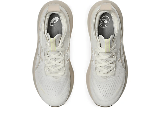 Tênis ASICS GEL-Nimbus 27 Feminino Bege/Marrom Tênis ASICS GEL-Nimbus 27 Feminino Bege/Marrom