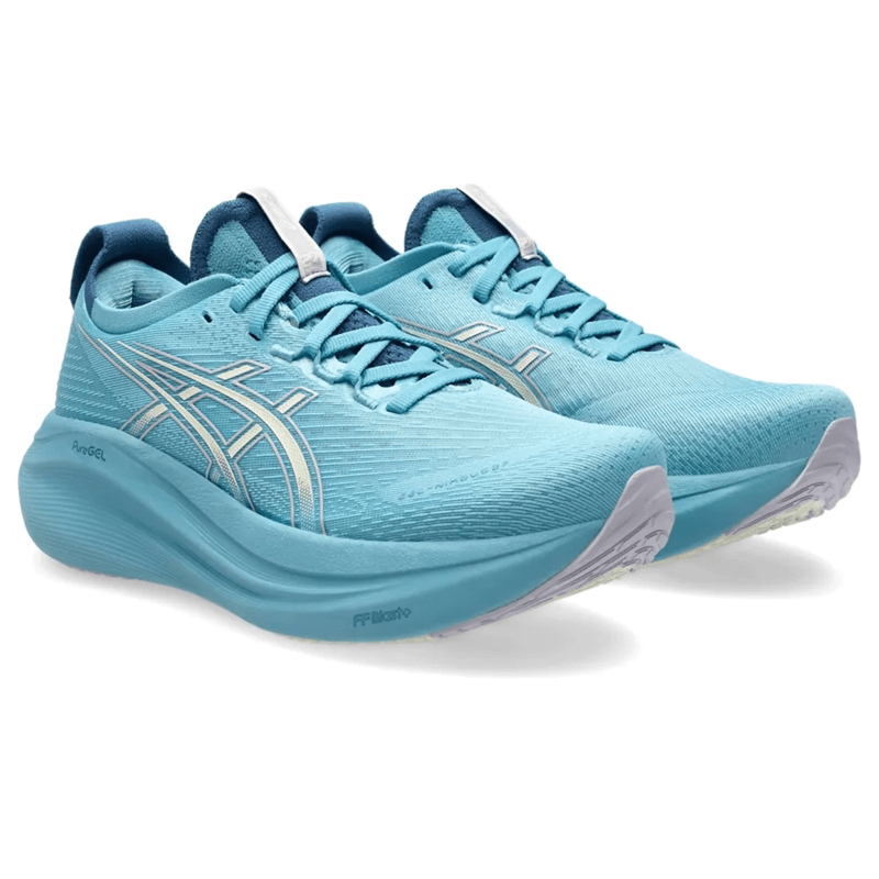 Tênis ASICS GEL-Nimbus 27 Feminino Azul Tênis ASICS GEL-Nimbus 27 Feminino Azul