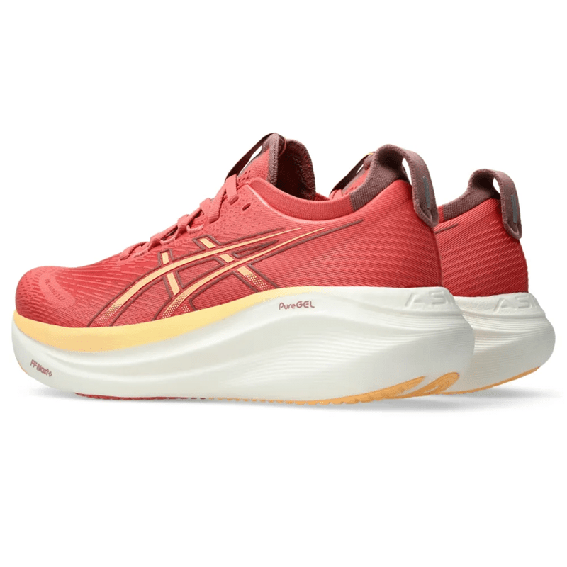 Tênis ASICS GEL-Nimbus 27 Feminino Laranja Tênis ASICS GEL-Nimbus 27 Feminino Laranja