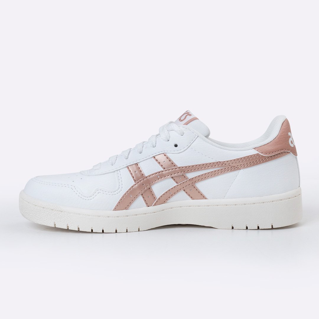 Tênis ASICS Japan S Feminino Branco/Rosa Tênis ASICS Japan S Feminino Branco/Rosa