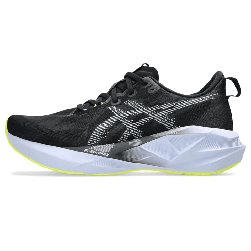 Tênis ASICS Novablast 5 Masculino Preto/Azul Tênis ASICS Novablast 5 Masculino Preto/Azul