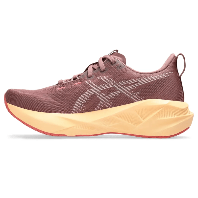 Tênis ASICS Novablast 5 - Feminino - Roxo/Rosa Tênis ASICS Novablast 5 - Feminino - Roxo/Rosa
