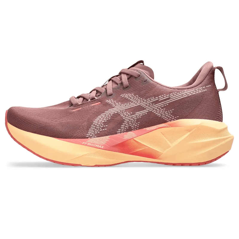 Tênis ASICS Novablast 5 - Feminino - Roxo/Rosa Tênis ASICS Novablast 5 - Feminino - Roxo/Rosa