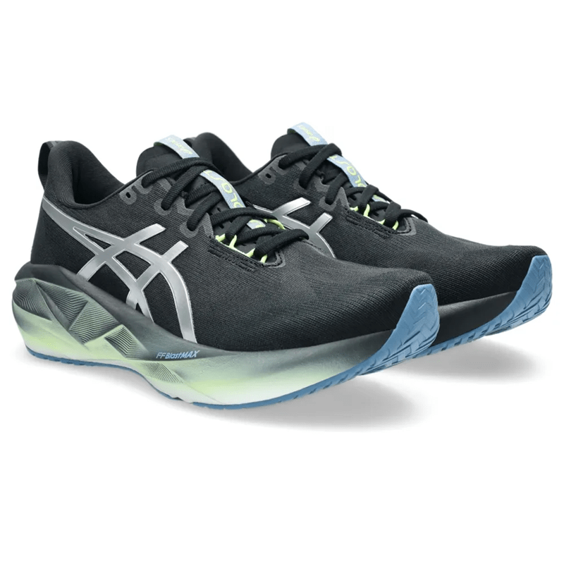 Tênis ASICS Novablast 5 Luxe Masculino - Preto/Verde Tênis ASICS Novablast 5 Luxe Masculino - Preto/Verde
