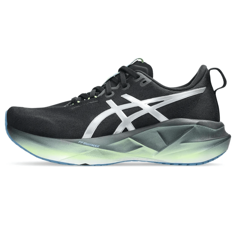 Tênis ASICS Novablast 5 Luxe Feminino Preto/Verde Tênis ASICS Novablast 5 Luxe Feminino Preto/Verde