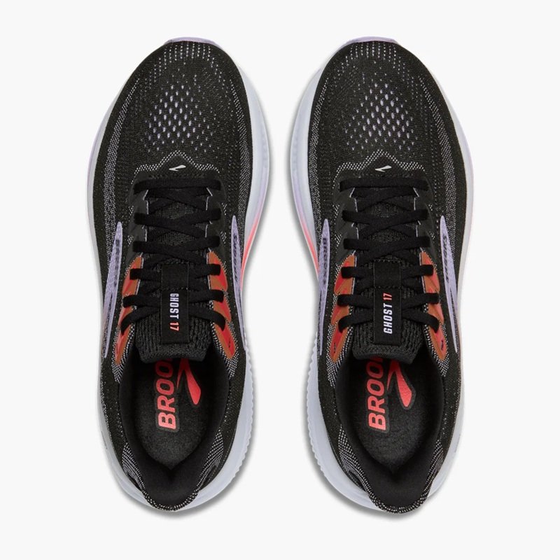 Tênis Brooks Ghost 17 Feminino Preto Tênis Brooks Ghost 17 Feminino Preto