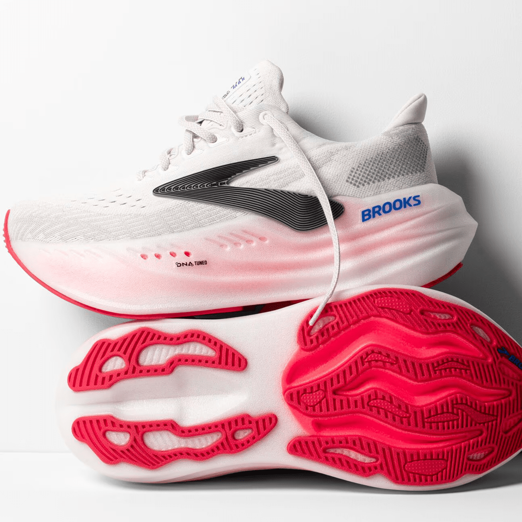 Tênis Brooks Glycerin Max Feminino Branco/Rosa Tênis Brooks Glycerin Max Feminino Branco/Rosa