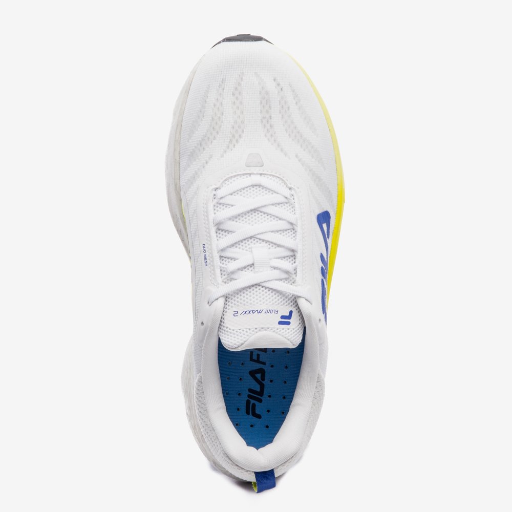 Tênis Fila Float Maxxi 2 Feminino Branco/Amarelo Tênis Fila Float Maxxi 2 Feminino Branco/Amarelo