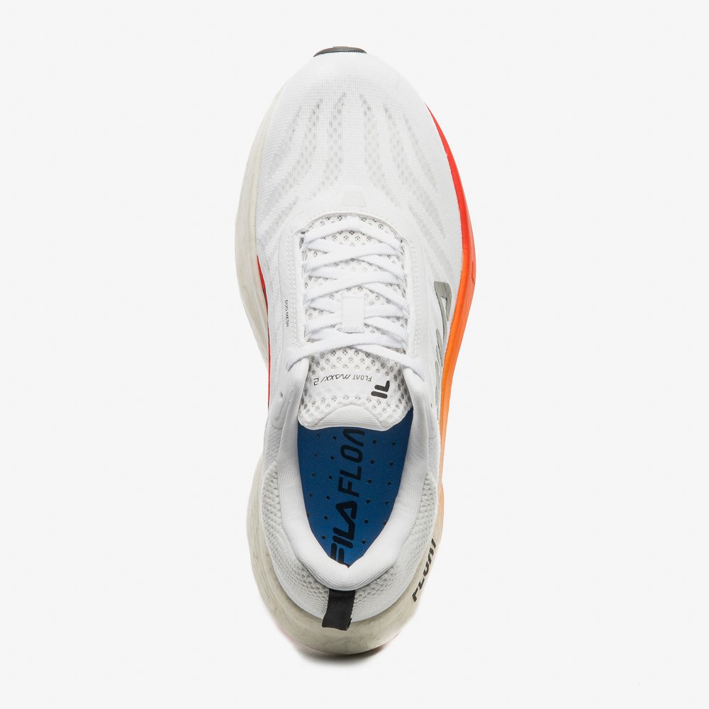 Tênis Fila Float Maxxi 2 Masculino Branco/Laranja Tênis Fila Float Maxxi 2 Masculino Branco/Laranja