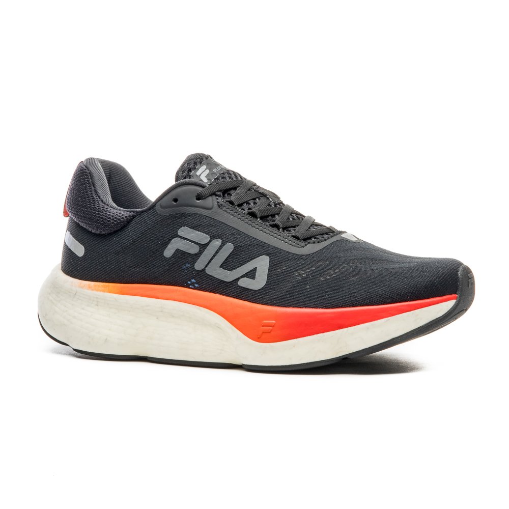 Tênis Fila Float Maxxi 2 Masculino Preto/Vermelho Tênis Fila Float Maxxi 2 Masculino Preto/Vermelho