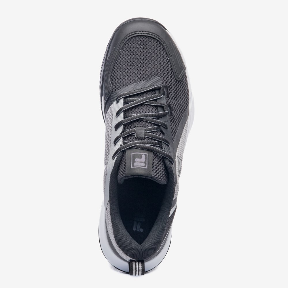 Tênis Fila Master Ace Masculino Preto/Cinza Tênis Fila Master Ace Masculino Preto/Cinza