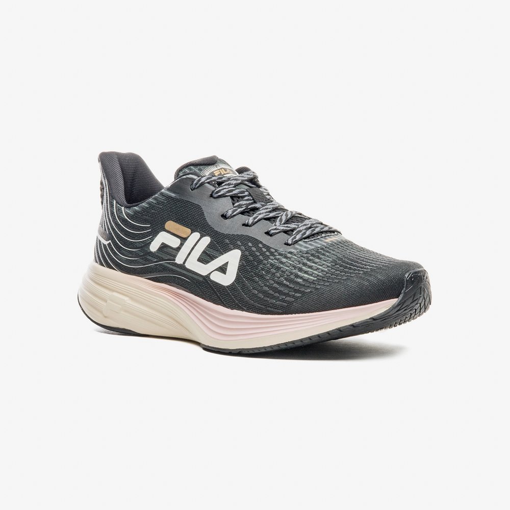 Tênis Fila Racer Curve 2 Feminino Preto Tênis Fila Racer Curve 2 Feminino Preto