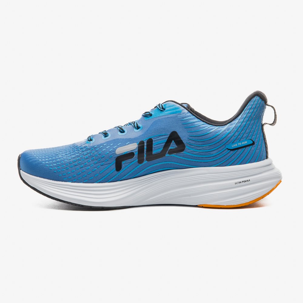 Tênis Fila Racer Curve 2 Masculino Azul Tênis Fila Racer Curve 2 Masculino Azul