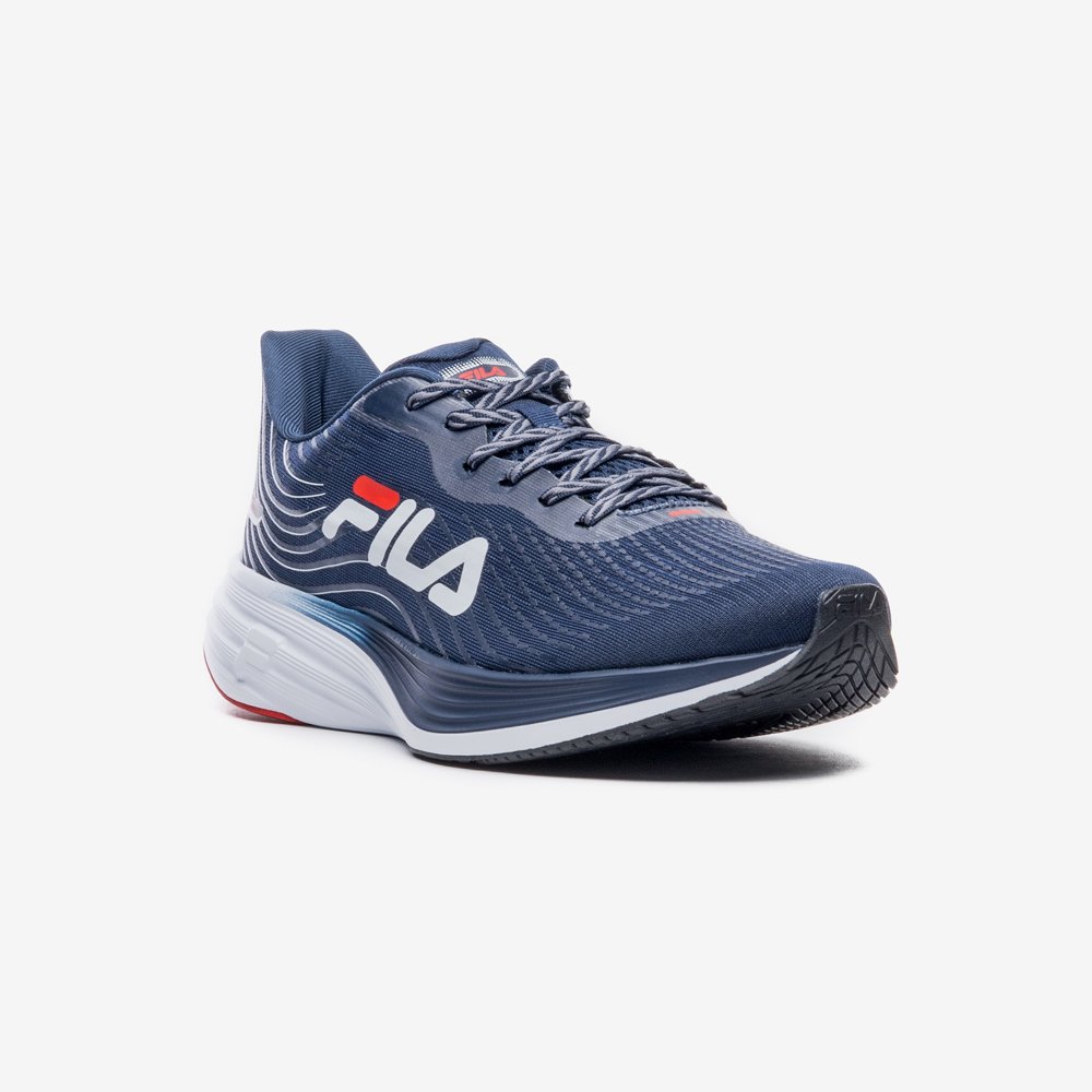 Tênis Fila Racer Curve 2 Masculino Azul Marinho Tênis Fila Racer Curve 2 Masculino Azul Marinho