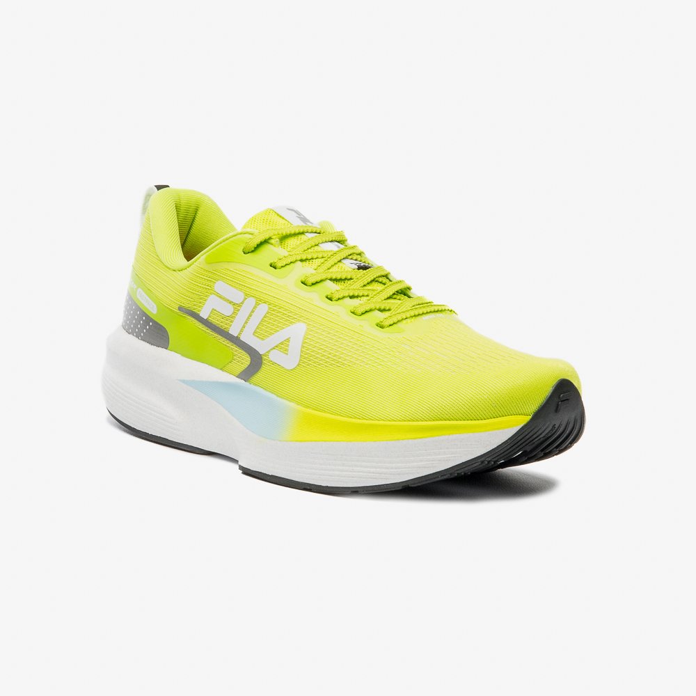 Tênis Fila Racer Fastpace Feminino Verde Neon Tênis Fila Racer Fastpace Feminino Verde Neon