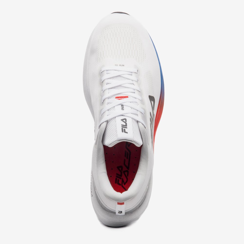 Tênis Fila Racer Fastpace Masculino Branco Tênis Fila Racer Fastpace Masculino Branco