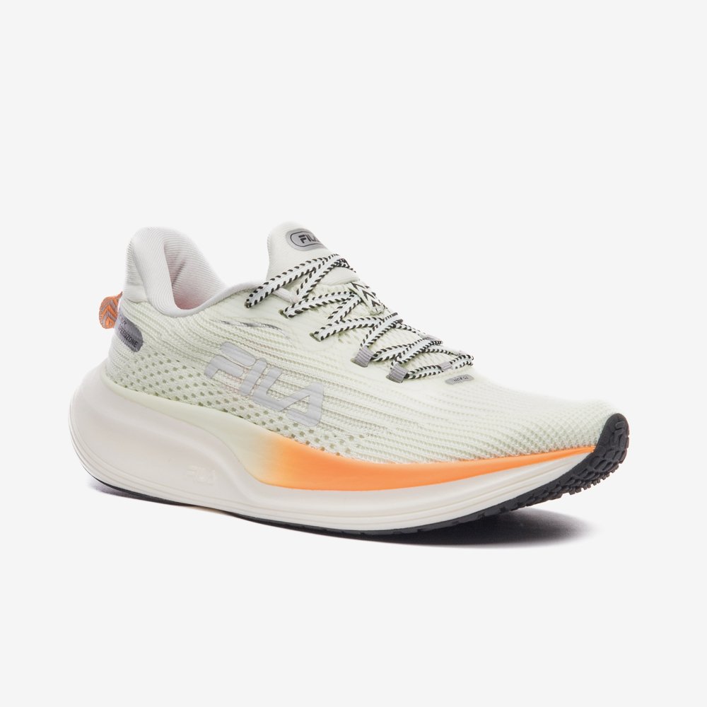 Tênis Fila Racer Speedzone Feminino Verde/ Laranja Tênis Fila Racer Speedzone Feminino Verde/ Laranja