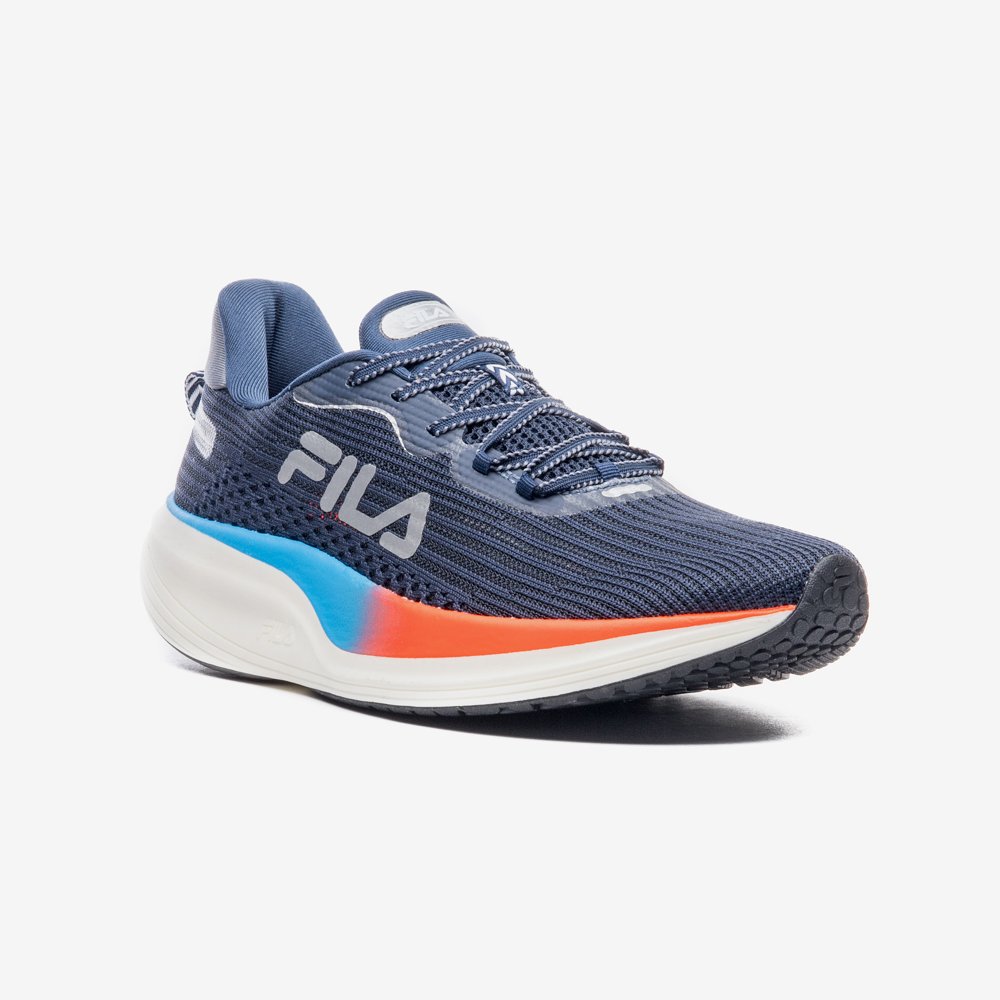 Tênis Fila Racer Speedzone Masculino Azul Marinho Tênis Fila Racer Speedzone Masculino Azul Marinho