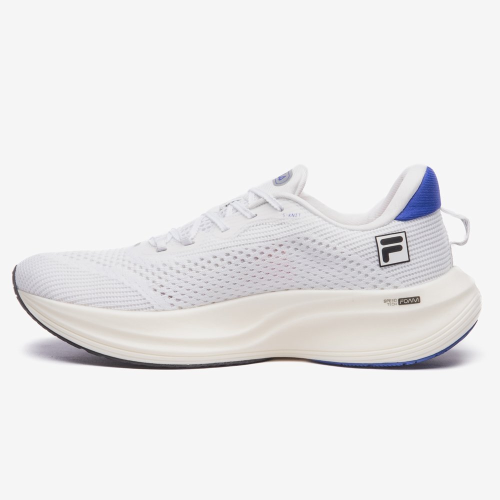 Tênis Fila Racer Speedzone Branco/Azul Tênis Fila Racer Speedzone Branco/Azul