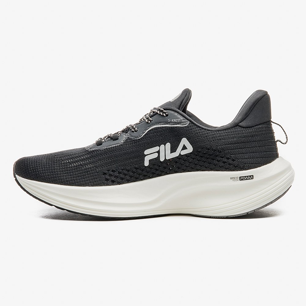 Tênis Fila Racer Speedzone Preto Feminino Tênis Fila Racer Speedzone Preto Feminino
