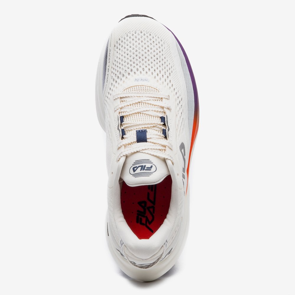 Tênis Fila Racer T2 Xtreme Feminino Bege / Laranja Tênis Fila Racer T2 Xtreme Feminino Bege / Laranja
