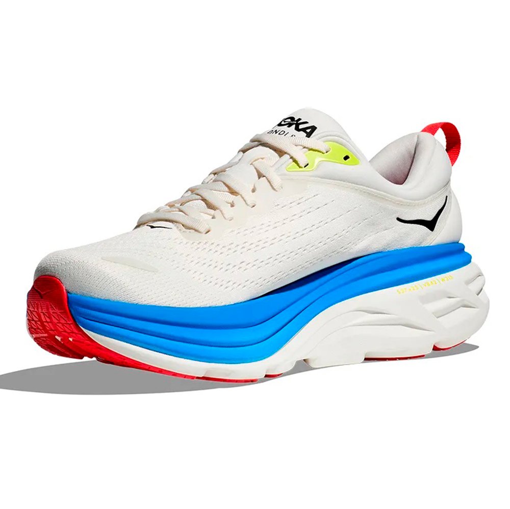 Tênis Hoka Bondi 8 Masculino Branco Tênis Hoka Bondi 8 Masculino Branco