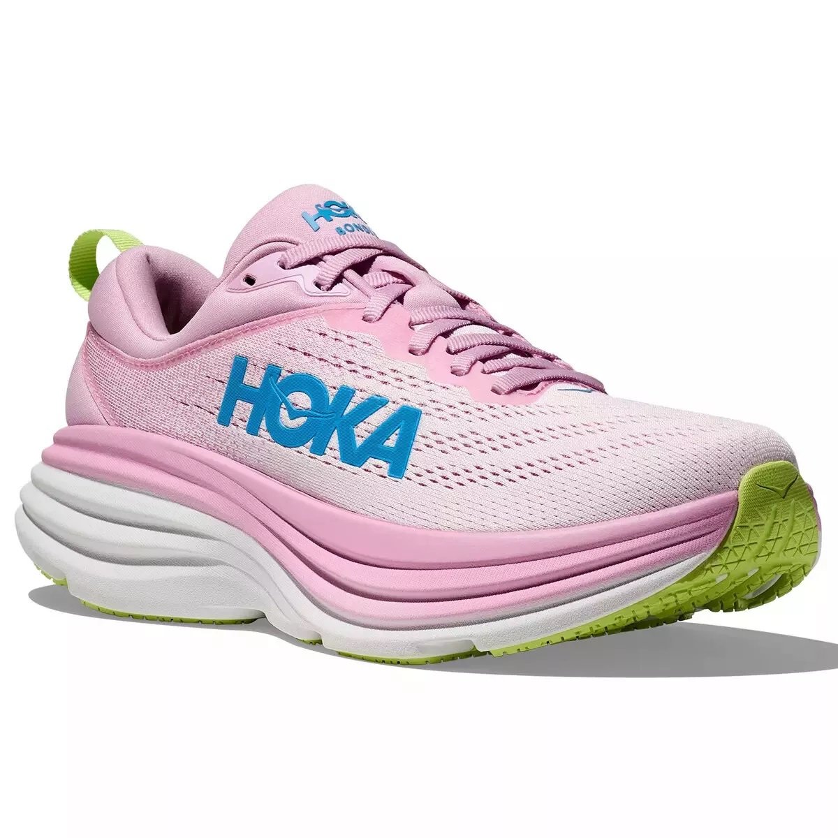 Tênis Hoka Bondi 8 Rosa Feminino Tênis Hoka Bondi 8 Rosa Feminino