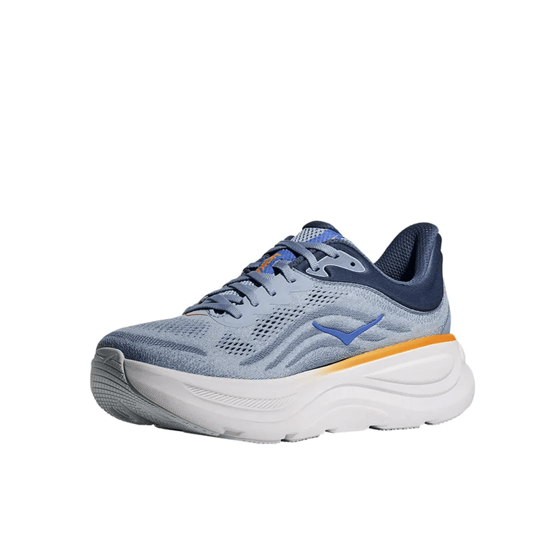 Tênis HOKA Bondi 9 Masculino Azul/Laranja Tênis HOKA Bondi 9 Masculino Azul/Laranja