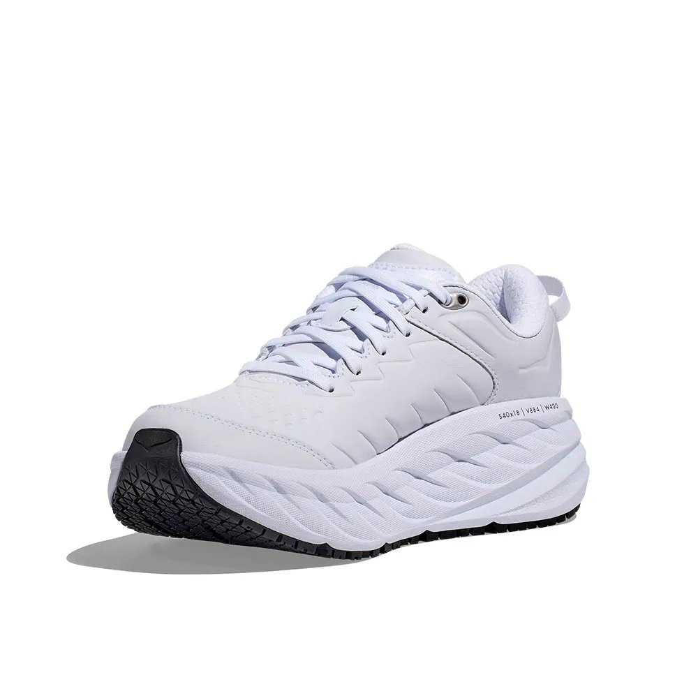 Tênis Hoka Bondi Branco Masculino Tênis Hoka Bondi Branco Masculino