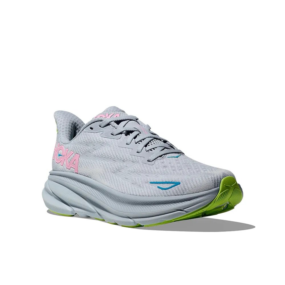 Tênis Hoka Clifton 9 Branco/Lilás Feminino Tênis Hoka Clifton 9 Branco/Lilás Feminino